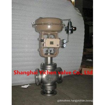 ABB Positioner Three-Way Pneumatic Diaphragm Control Valve